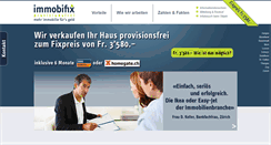 Desktop Screenshot of immobifix.ch